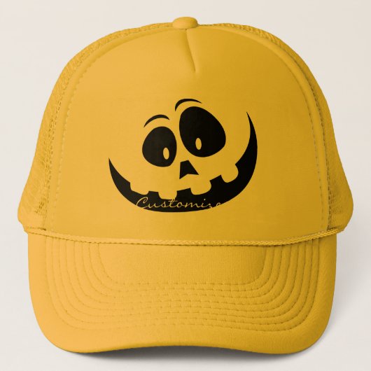 Jack O'lantern Smile Thunder_Cove Truckerkappe (Vorderseite)