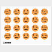 Jack O'Lantern Sticker (Blatt)