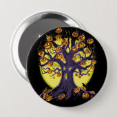 Jack O'Lantern Tree Button (Vorne & Hinten)