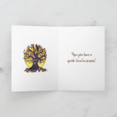Jack O'Lantern Tree Karte (Innenseite)