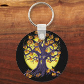 Jack O'Lantern Tree Schlüsselanhänger (Vorderseite)