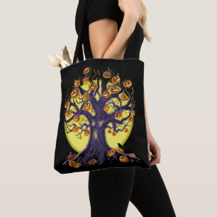 Jack O'Lantern Tree Tasche