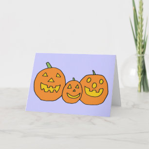 Jack-o''Lantern Trio-Karte Karte