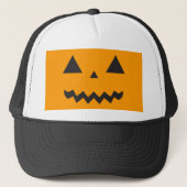 Jack O'Lantern Trucker Hat Truckerkappe (Vorderseite)