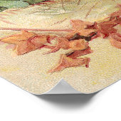 Jack O'Lantern und der Türkei Vintager Erntedank Poster (Ecke)