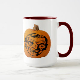 Jack O'Lantern Vampire Gefechtsanfall Halloween Pu Tasse