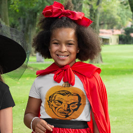 Jack O'Lantern Vampire Halloween Girls T-Shirt