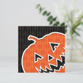 Jack O'Lanterns! Einladung (Stehend Vorderseite)
