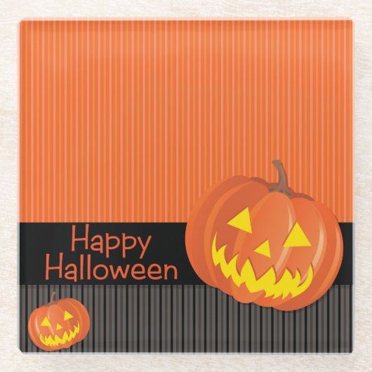 Jack O'Lanterns! Glasuntersetzer (Vorderseite)