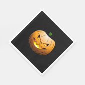 Jack O'lanterns Halloween Night Serviette (Ecke)