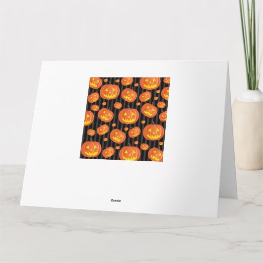 Jack O'Lanterns! Karte (Rückseite)