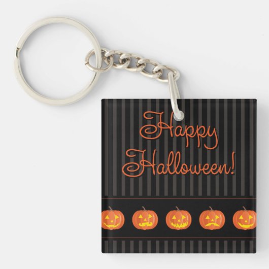 Jack O'Lanterns! Schlüsselanhänger (Vorderseite)