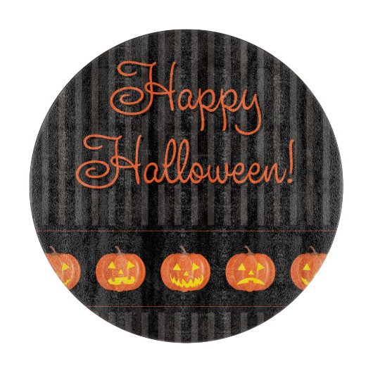 Jack O'Lanterns! Schneidebrett (Vorderseite)
