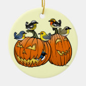 Jack O'Warbler Keramik Ornament (Vorne)