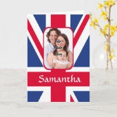 Jack personalisiert Gewerkschaft Karte (Gelbe Blume)