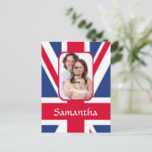 Jack personalisiert Gewerkschaft Postkarte (Stehend Vorderseite)