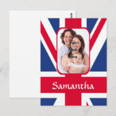 Jack personalisiert Gewerkschaft Postkarte (Vorne/Hinten)