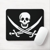 Jack-Piratenflagge Mousepad (Mit Mouse)
