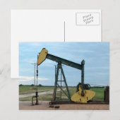 Jack, Pumpjack, vor Ort Postkarte (Vorne/Hinten)