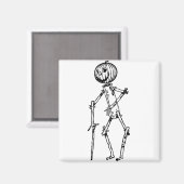 Jack Pumpkinhead Magnet (Vorderseite/Rückseite)