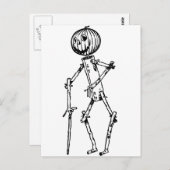 Jack Pumpkinhead Postkarte (Vorne/Hinten)