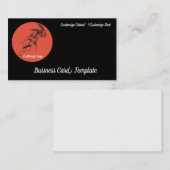 Jack-Rabbit-Logo Visitenkarte (Vorne/Hinten)