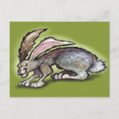 Jack Rabbit Postkarte (Vorderseite)