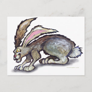 Jack Rabbit Postkarte