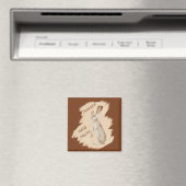 Jack Rabbit und Freunde Magnet (In Situ (Geschirrspüler))