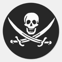 Jack Rackham Aufkleber