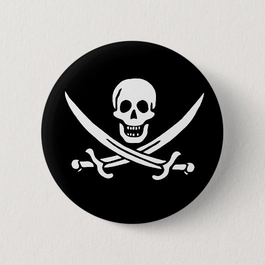 Jack-Rackham-Knopf Button (Vorderseite)