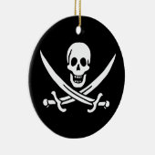 Jack Rackham Pirate Keramikornament (Rechts)