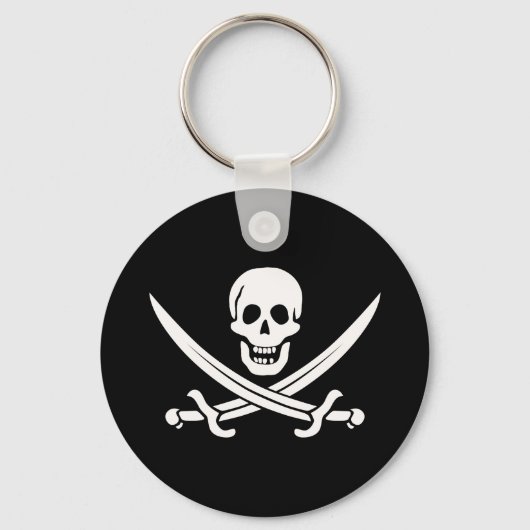 Jack Rackham Pirate Schlüsselanhänger (Vorderseite)