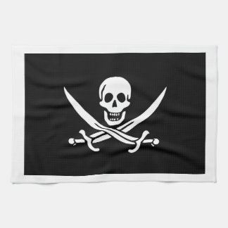 Jack Rackham; Piratenflagge Flag; Pirate Geschirrtuch
