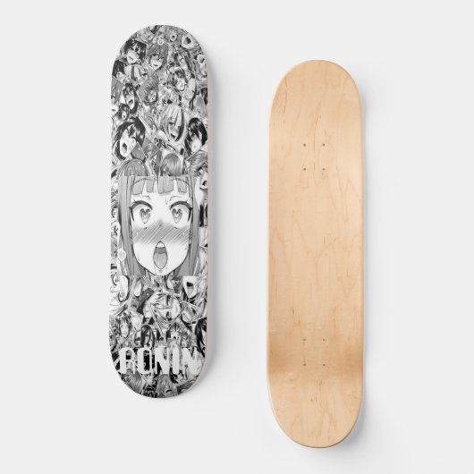 JACK RONIN APEX MÄDCHEN SCHWARZE Skateboarddecke Skateboard (Vorderseite)