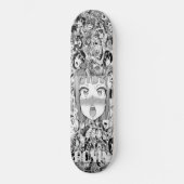 JACK RONIN APEX MÄDCHEN SCHWARZE Skateboarddecke Skateboard (Vorderseite)