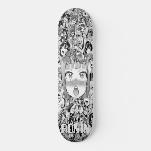 JACK RONIN APEX MÄDCHEN SCHWARZE Skateboarddecke Skateboard (Vorderseite)