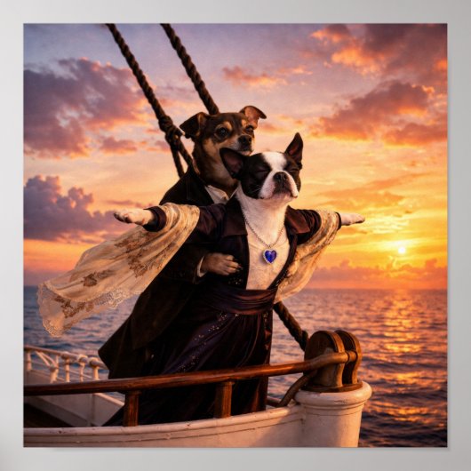 "Jack & Rose" Poster (Vorne)