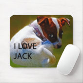 Jack Rusell Puppy Mousepad (Mit Mouse)