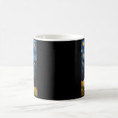 Jack Russel mit Collar Painting Print Kaffeetasse (Mittel)