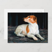 Jack Russel Postcard Postkarte (Vorne/Hinten)
