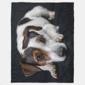 JACK RUSSEL TERRIER FLEECEDECKE (Vorderseite)