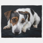 JACK RUSSEL TERRIER FLEECEDECKE (Vorderseite (Horizontal))