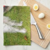 Jack Russel Terrier Küchentuch (Viertel Falte)