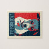 Jack Russel Terrier Political Hope Parody Puzzle (Horizontal)