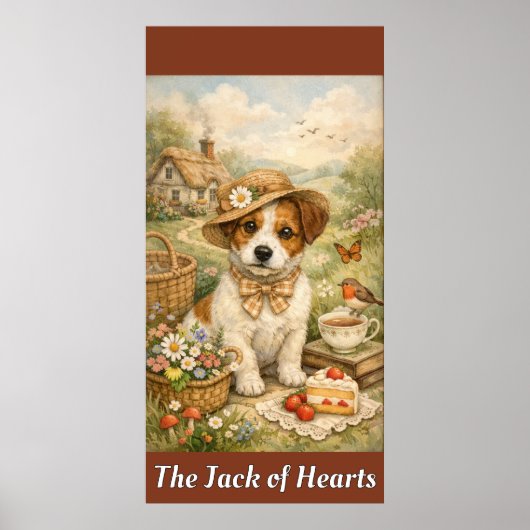 Jack Russel Terrier Poster (Vorne)