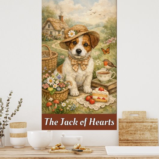 Jack Russel Terrier Poster (Küche)