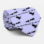 Jack Russel und Falconry Krawatte (Gerollt)