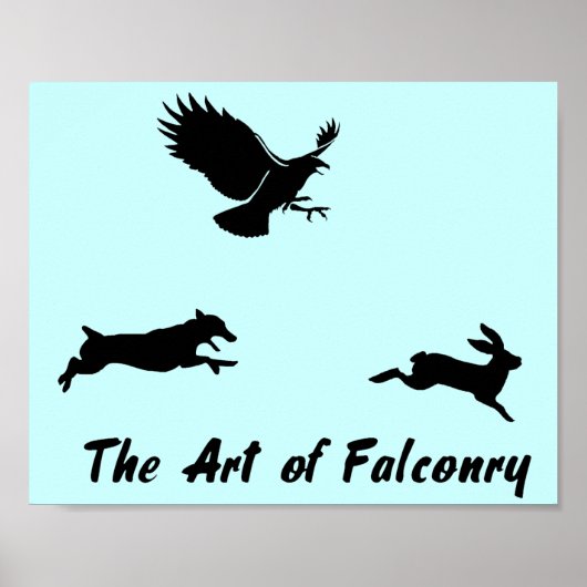 Jack Russel und Falconry Poster (Vorne)