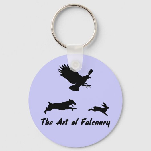 Jack Russel und Falconry Schlüsselanhänger (Vorderseite)